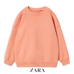 ZARA Kids | Orange | PLAIN SWEATSHIRT